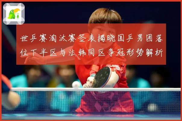 世乒赛淘汰赛签表揭晓国乒男团落位下半区与法韩同区争冠形势解析赛场解读